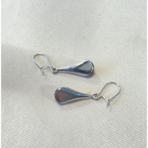 Sterling Silver 925 Red Cherry Amber Teardrop Drop Earrings Leverback Dangle - Picture 3 of 13